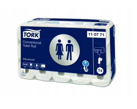Tork 110771 T4 papier toaletowy 2-warstwowy 30 rolek po 48 metrów 