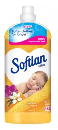 Softlan Ultra Wanilia i Orchidea do płukania 1L