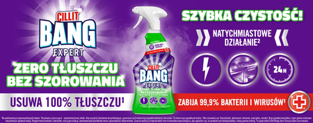 Cillit Bang Odtłuszczanie  bez szorowania 750 ml