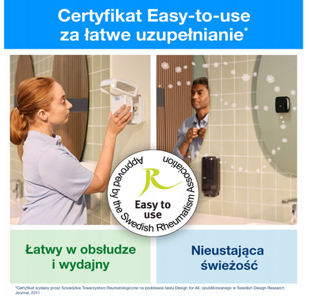 TORK 257010 odświeżacz powietrza Constant o zapachu wiosennej bryzy