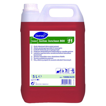 Diversey TASKI JONTEC JONCLEAN 800 usuwa ślady opon, oleje 5L