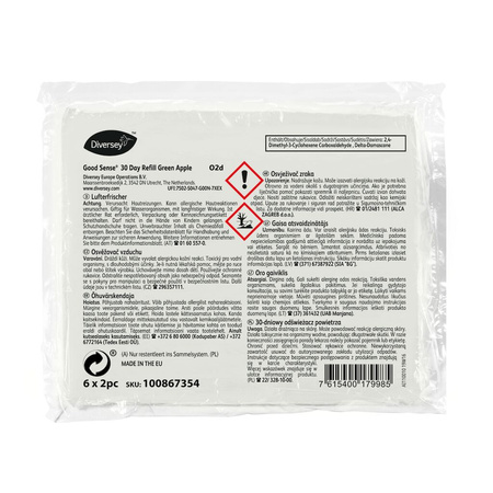 Diversey GOOD SENSE 30DAY REFILL wkład zielone jabłko 2 SZT.