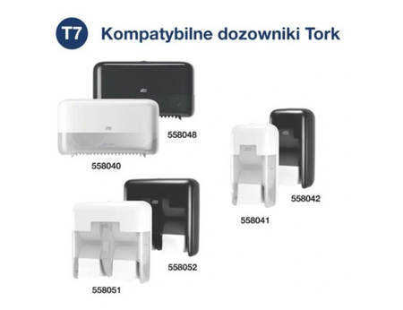 Tork 472620 T7 OptiServe ekologiczny papier toaletowy bez gilzy
