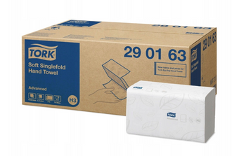 TORK 290163 Ręcznik ZZ  2-warstwowy 3750 odcinków biały chłonny, wydajny