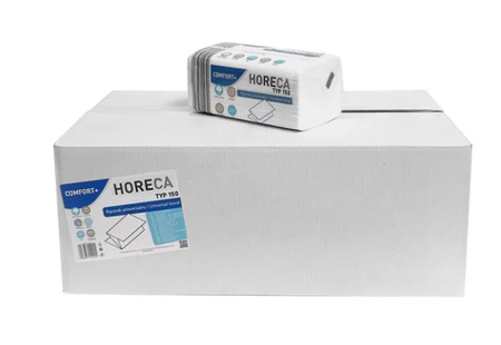 Horeca Ręczniki Papierowe ZZ 3000 sztuk 100% Celuloza 2-warstwowe 