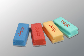 VILEDA GĄBKA PIELĘGNACYJNA ŻÓŁTA (BIAŁY PAD) 1 SZT.