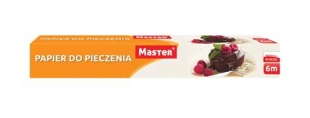 Master papier do pieczenia dwustronny silikonowany 6m 