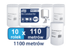 Tork 900132 ręcznik papierowy czyściwo 10 rolek po 110m