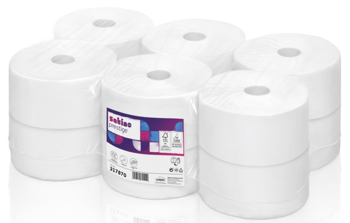 Wepa 317870 Papier Toaletowy Jumbo Celuloza 2W - 12 rolek, 120m