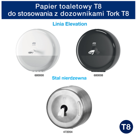 Papier toaletowy TORK 472242 Smart One 6 rolek 