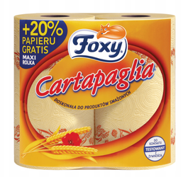 Ręcznik kuchenny chłonny Foxy Cartapaglia 2 rolki