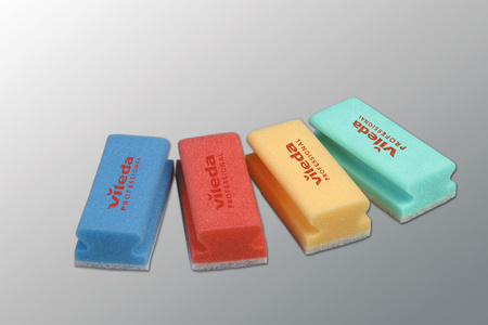 VILEDA GĄBKA PIELĘGNACYJNA ŻÓŁTA (BIAŁY PAD) 1 SZT.