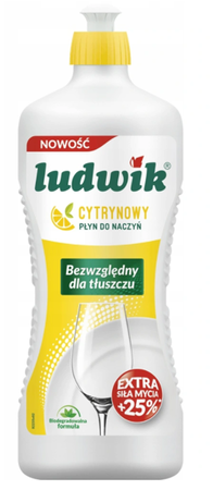 Ludwik cytrynowy płyn do mycia naczyń  900gr