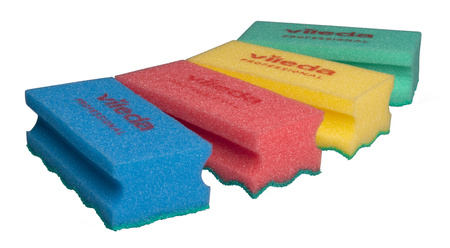 VILEDA GĄBKA PUR ACTIV 7X15CM ZIELONA