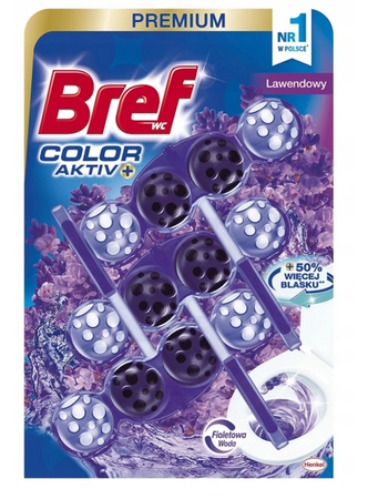 Bref Color Activ kostki barwiące wodę Lawenda3x50g