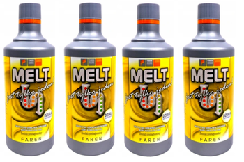 Zestaw Melt silny płyn do udrażniania rur 4x750ml