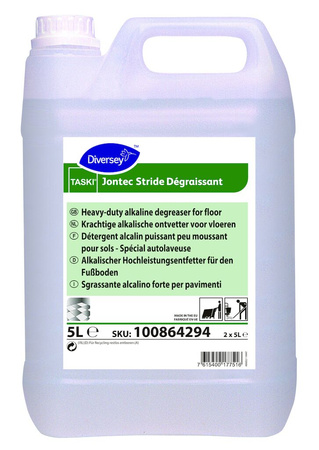 Diversey TASKI JONTEC STRIDE DEGRISANT zasadowy płyn do chodni,magazynów 5L