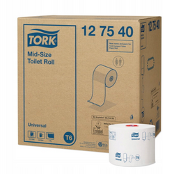 TORK 127540 Papier toaletowy, ekonomiczny 27 rolek po 100m, 2W