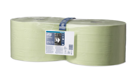 Tork 129243 czyściwo papierowe w roli, 2-warstwowe, zielone 1 rolka 510m