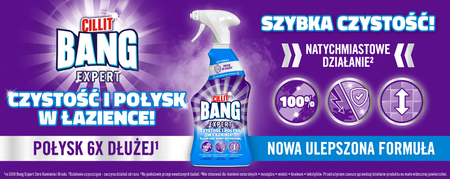 Cillit Bang Czystość i Połysk w Łazience Spray 750ml