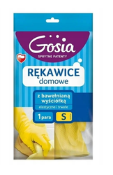 Rękawice domowe, elastyczne i trwałe S