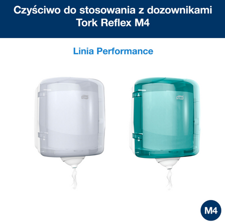 Tork 473472 Reflex Czyściwo papierowe w roli do średnich zabrudzeń 6x150,8m