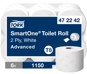 Papier toaletowy TORK 472242 Smart One 6 rolek