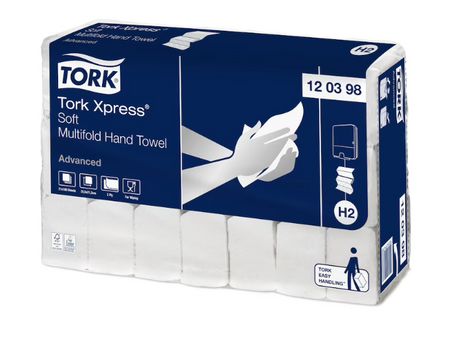TORK 120398 ręcznik Xpress 3-panelowy, miękki, 3780 listków