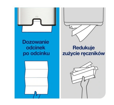 TORK 120454 Xpress ręcznik papierowy ZZ wielopanelowy  12x200