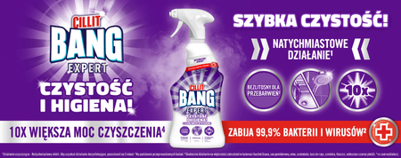 CILLIT BANG POWER CZYSTOŚĆ I HIGIENA SPRAY 750ML