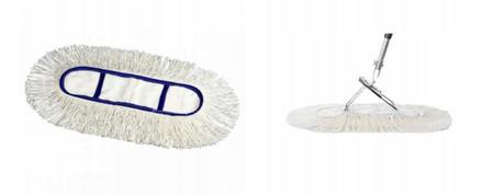 VERMOP MOP BAWEŁNIANY BASIC 60CM, KIESZENIE