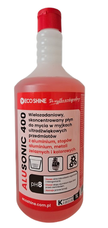 Eco Shine Alusonic do Aluminium do myjek ultradźwiękowych 1L