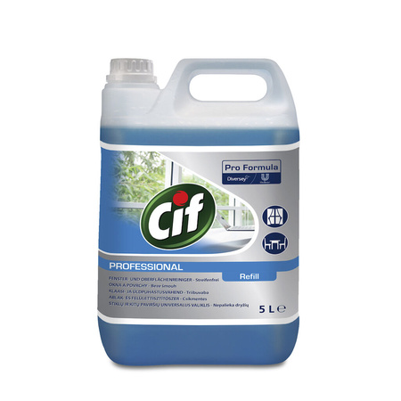 Cif ProFormula Glass&Multi Surface Cleaner płyn do powierzchni szklanych 5L