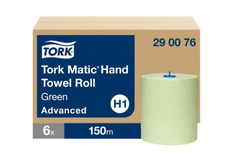 Tork 290076 Matic zielony ręcznik do rąk w roli 6x150m