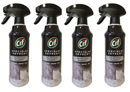 Cif Mycie Ksamienia, mycie grobów Spray 4 x 435ml