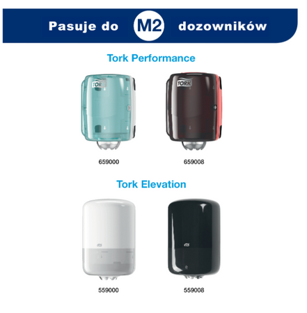 Tork 128207 Centralne dozowanie Maxi Blue ręcznik papierowy 6 x 157,5m 2W