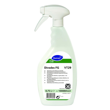 Diversey DIVODES FG profesjonalna dezynfekcja bez spłukiwania 750ml