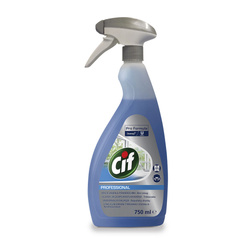 Cif ProFormula Glass & Multi Surface płyn do mycia szyb okien luster 750 ml
