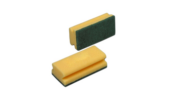 VILEDA GĄBKA DO SZOROWANIA 7X15 ŻÓŁTO-ZIELONA