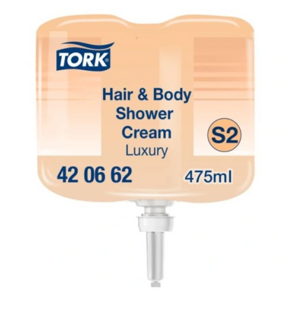 TORK 420662 Luxury kremowy żel pod prysznic 3w1 475 ml