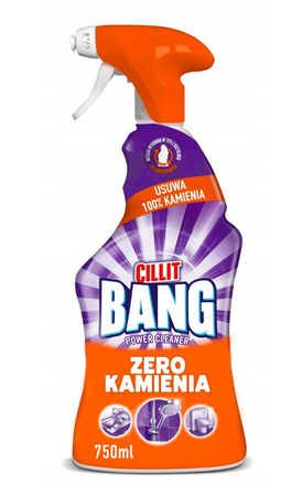 CILLIT BANG 750ML SPRAY DO CZYSZCZENIA ŁAZIENKI 