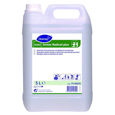 Diversey TASKI RADICAL PLUS  zdzieracz do podłóg odpornych na alkalia 5L