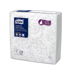 Tork 509413 serwetki obiadowe, białe, 19 x 19,5 cm, 50 szt.