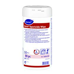 Diversey Oxivir Sporicide Wipes 80 szt - chusteczki dezynfekcyjne
