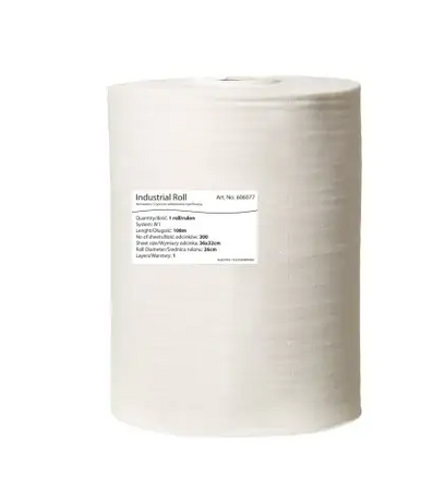 Tork 606077 czyściwo włókninowe 1-warstwowe białe