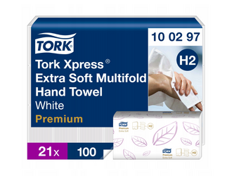 Tork 100297 Xpress ręcznik wielopanelowy, długi, 2100 listków