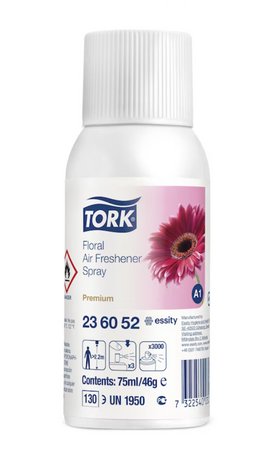 Tork 236052 odświeżacz powietrza kwiatowy spray 75ml
