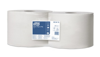 Tork 605472 czyściwo papierowe w dużej rolce, cena za 1 rolkę