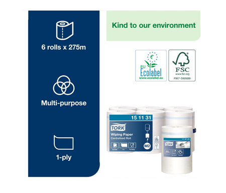 Tork 151131 ręcznik centralne dozowanie 6 rolek po 275m