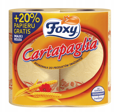 Ręcznik kuchenny chłonny Foxy Cartapaglia 2 rolki